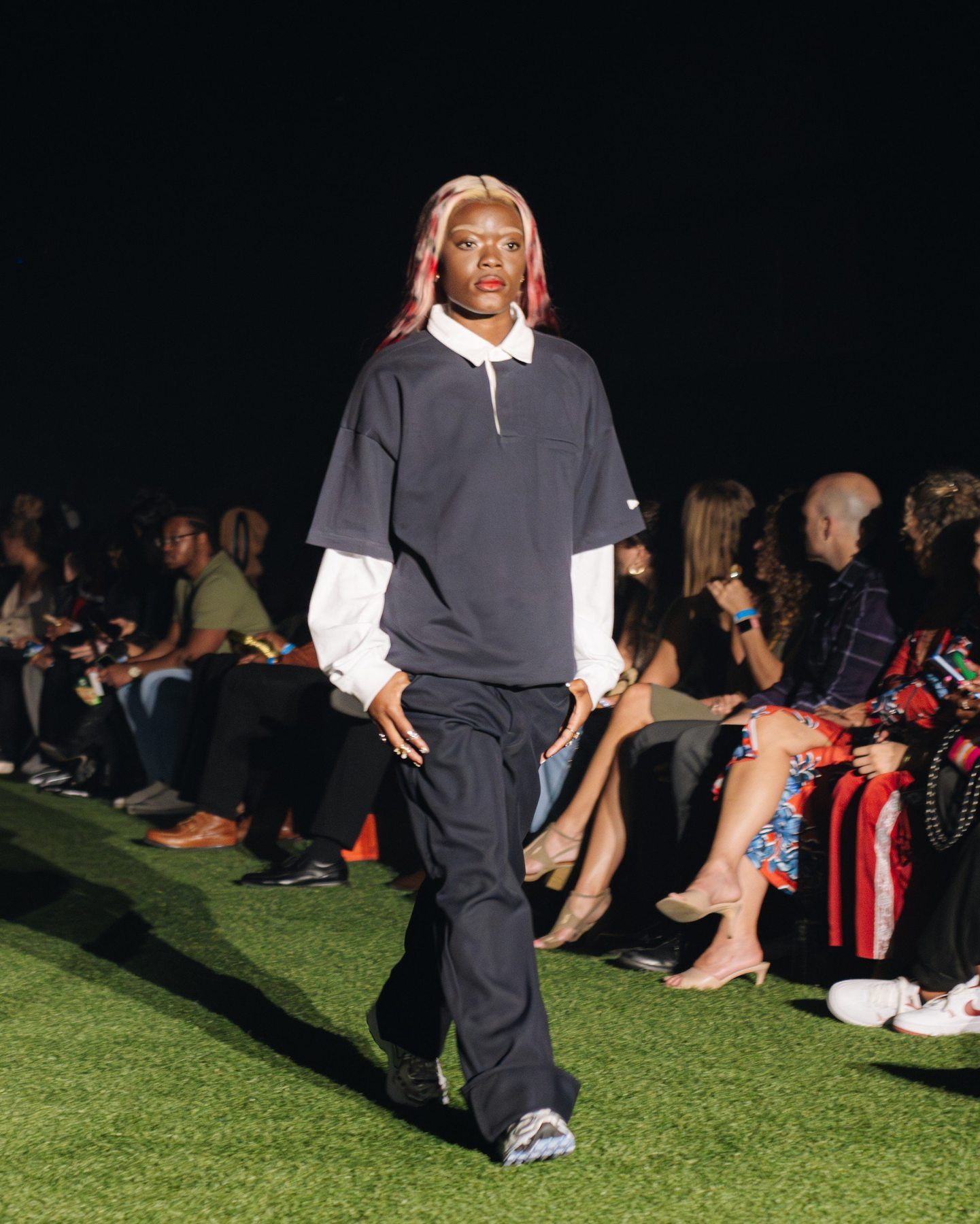 Fashion on the Field runway